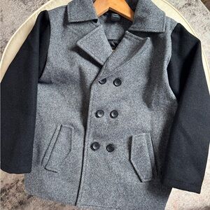 Stylish Kids Gray and Black Blazer